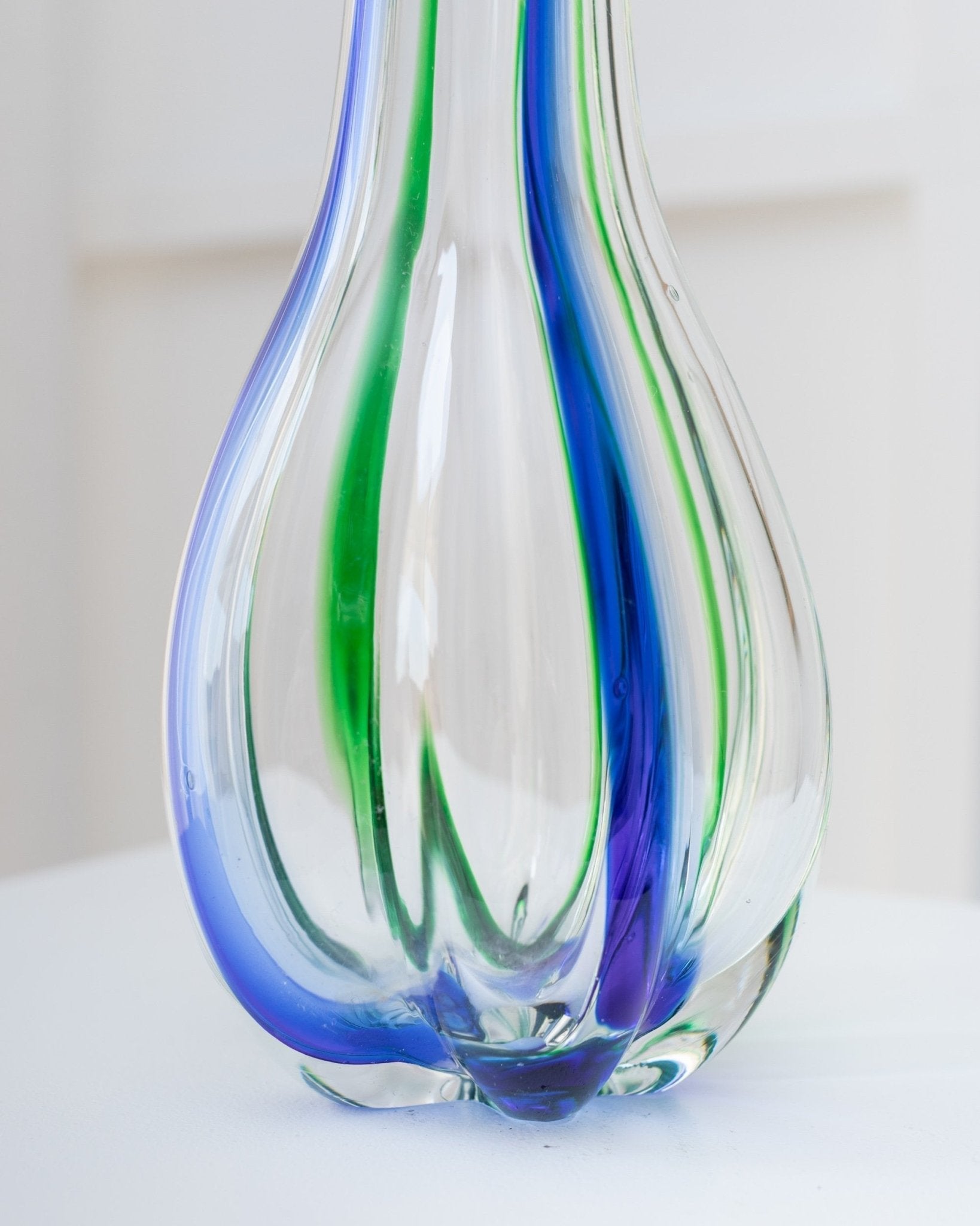 XL - Archimede Seguso Vase (15.3 ") - Glass Made in Italy - McM - 1970s - Bottega Jacobs