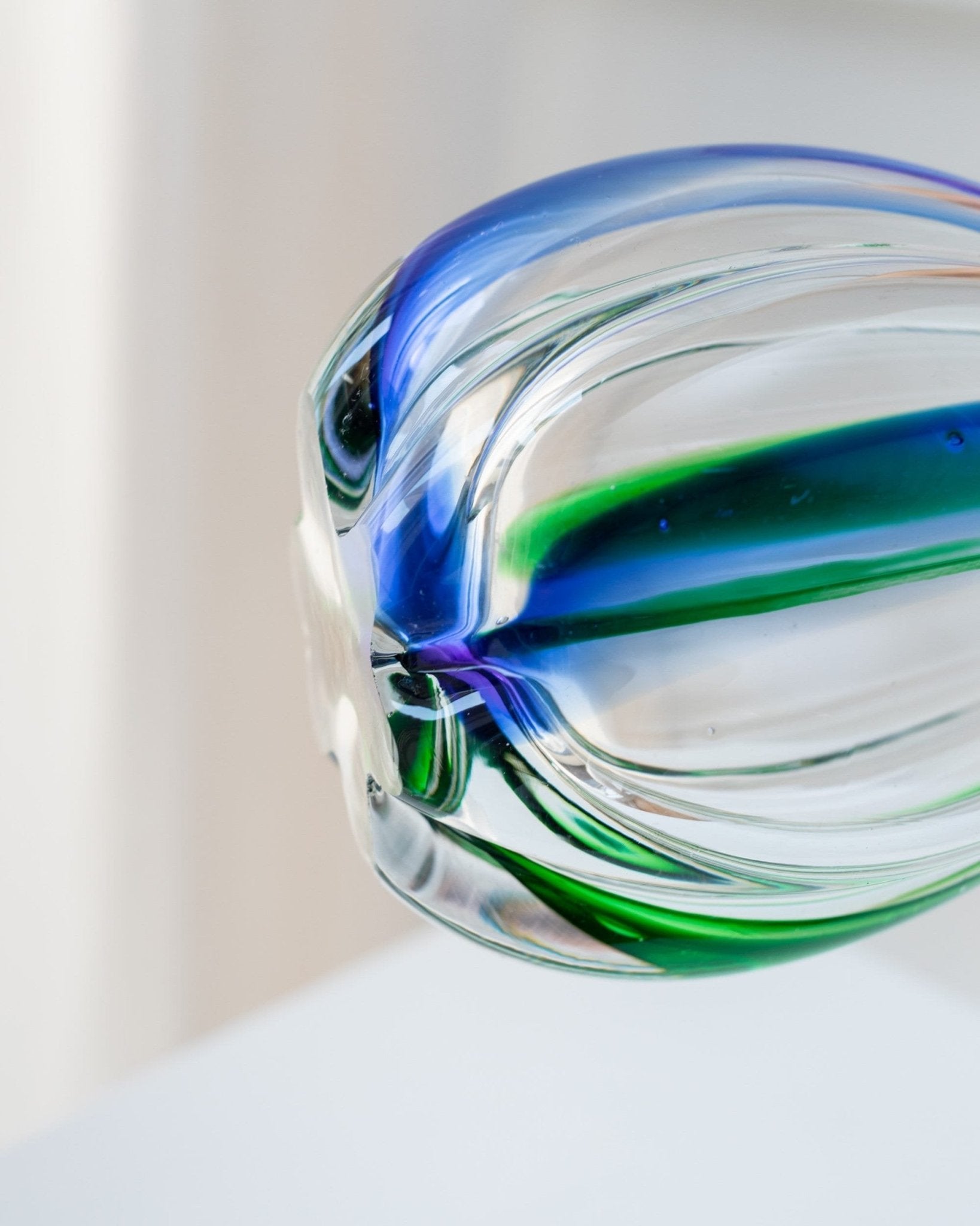 XL - Archimede Seguso Vase (15.3 ") - Glass Made in Italy - McM - 1970s - Bottega Jacobs