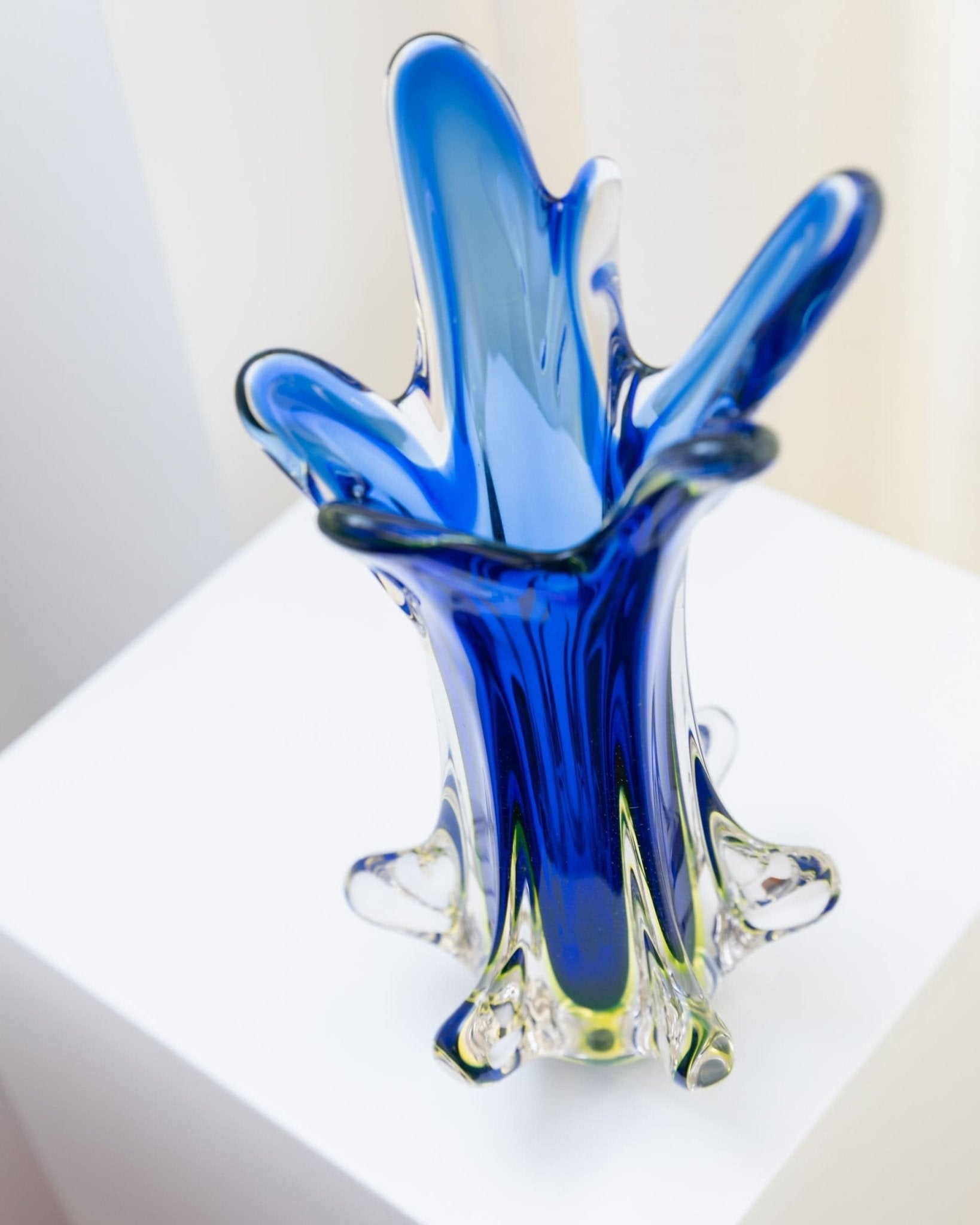 XL - Fratelli Toso Vase - Glass Made in Italy - McM - 1970s - Bottega Jacobs