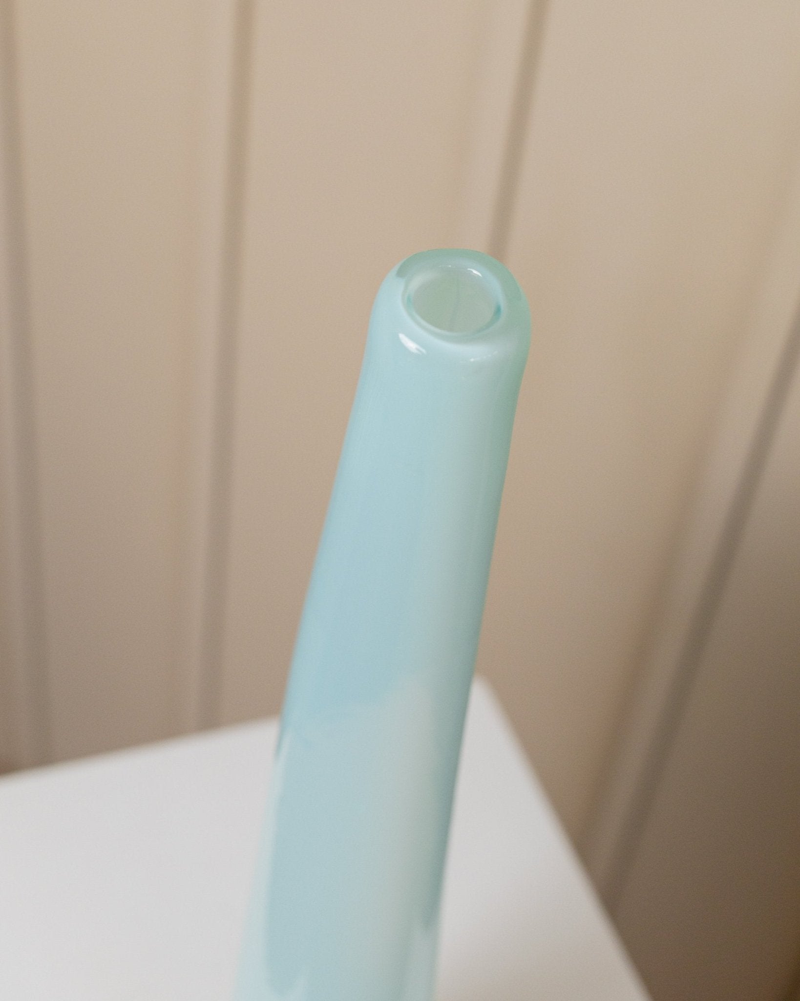 XL Vintage Murano glass vase 70s - by Giusto Toso for Leucos - layered curved glass - Bottega Jacobs