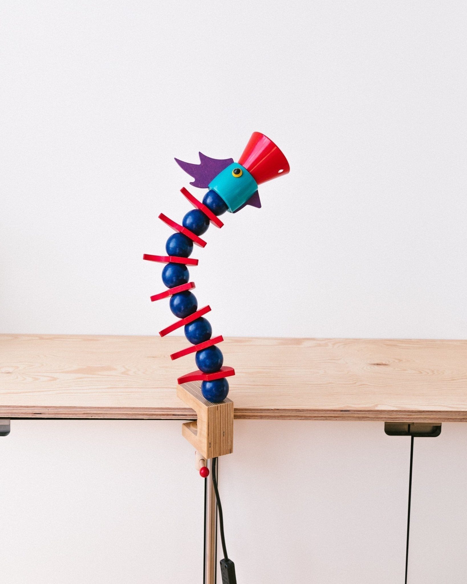 XXL POP Art desk lamp in the postmodern Memphis style of Haba - 80s 90s - Bottega Jacobs