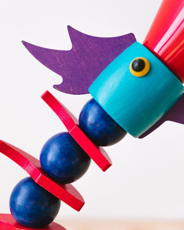 XXL POP Art desk lamp in the postmodern Memphis style of Haba - 80s 90s - Bottega Jacobs