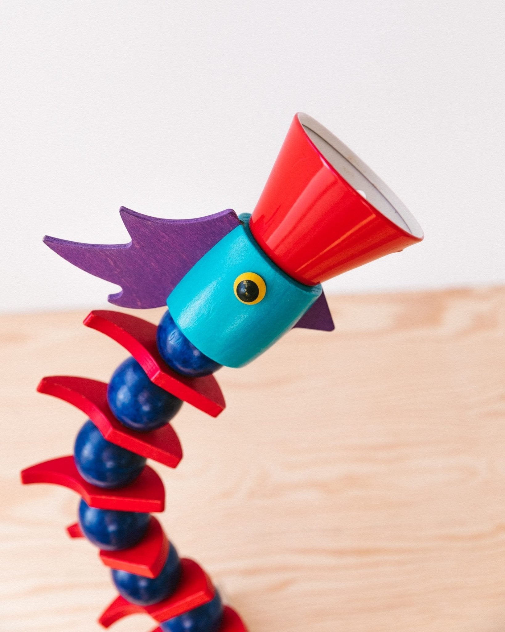 XXL POP Art desk lamp in the postmodern Memphis style of Haba - 80s 90s - Bottega Jacobs